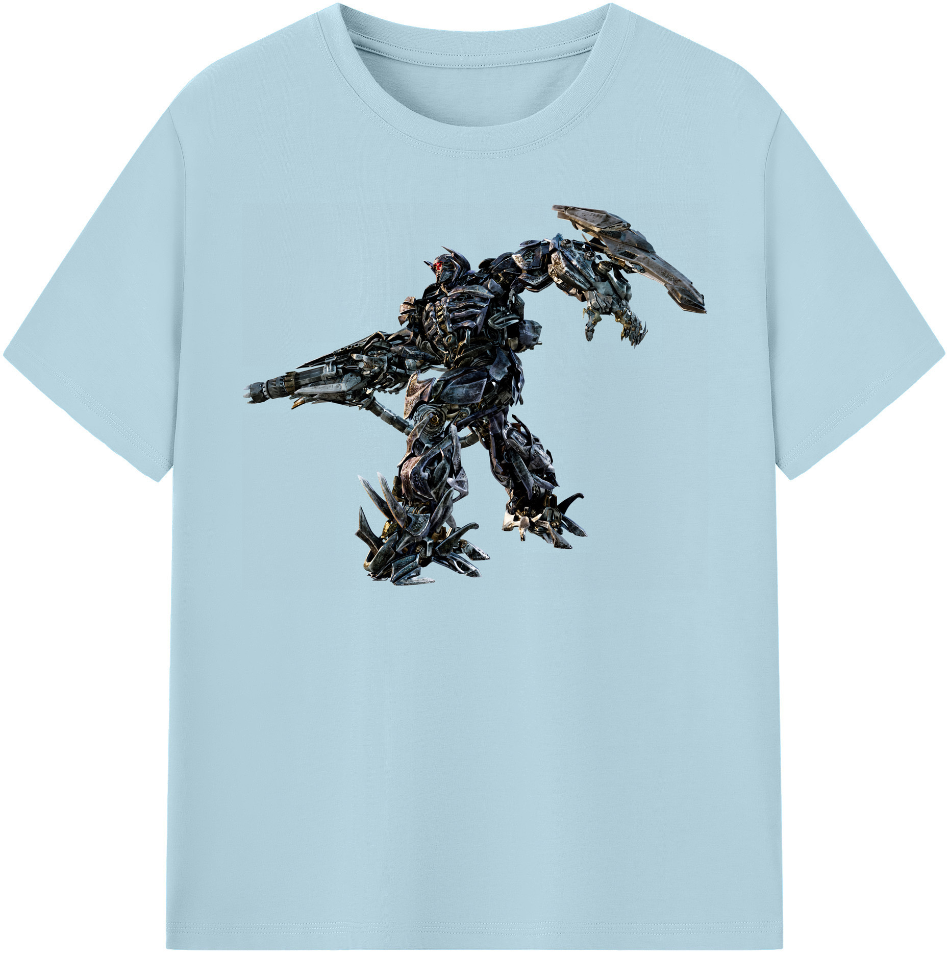 （画像用） Transformers トランスフォーマー 綿100％半袖Tシャツ（フロントプリント）